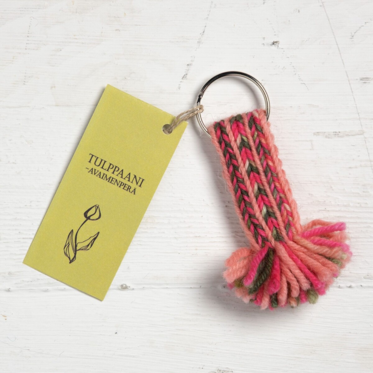 Tulppaani -avaimenperä