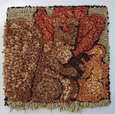 KevätOrava-tuftaustyö