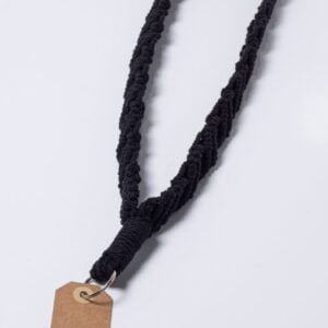 Aava avainnauha, musta